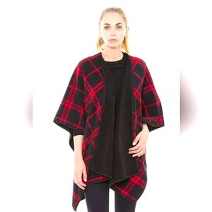 Fleece Poncho Wrap